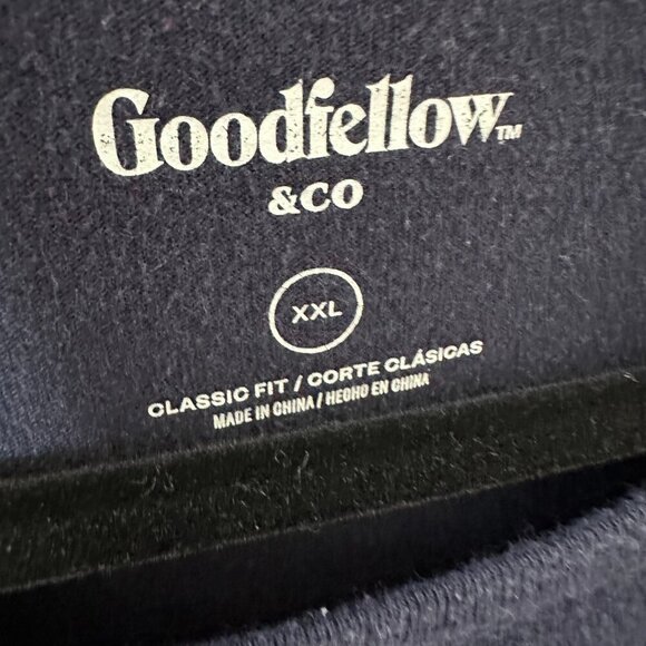 Blue XXL Night Desert Cactus Men's Goodfellow Tee Shirt - Picture 3 of 5